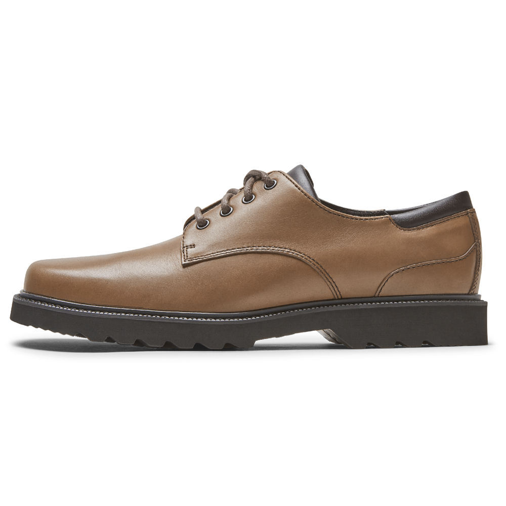 Rockport Oxfords For Mens Dark Brown - Northfield Waterproof - JS1946207